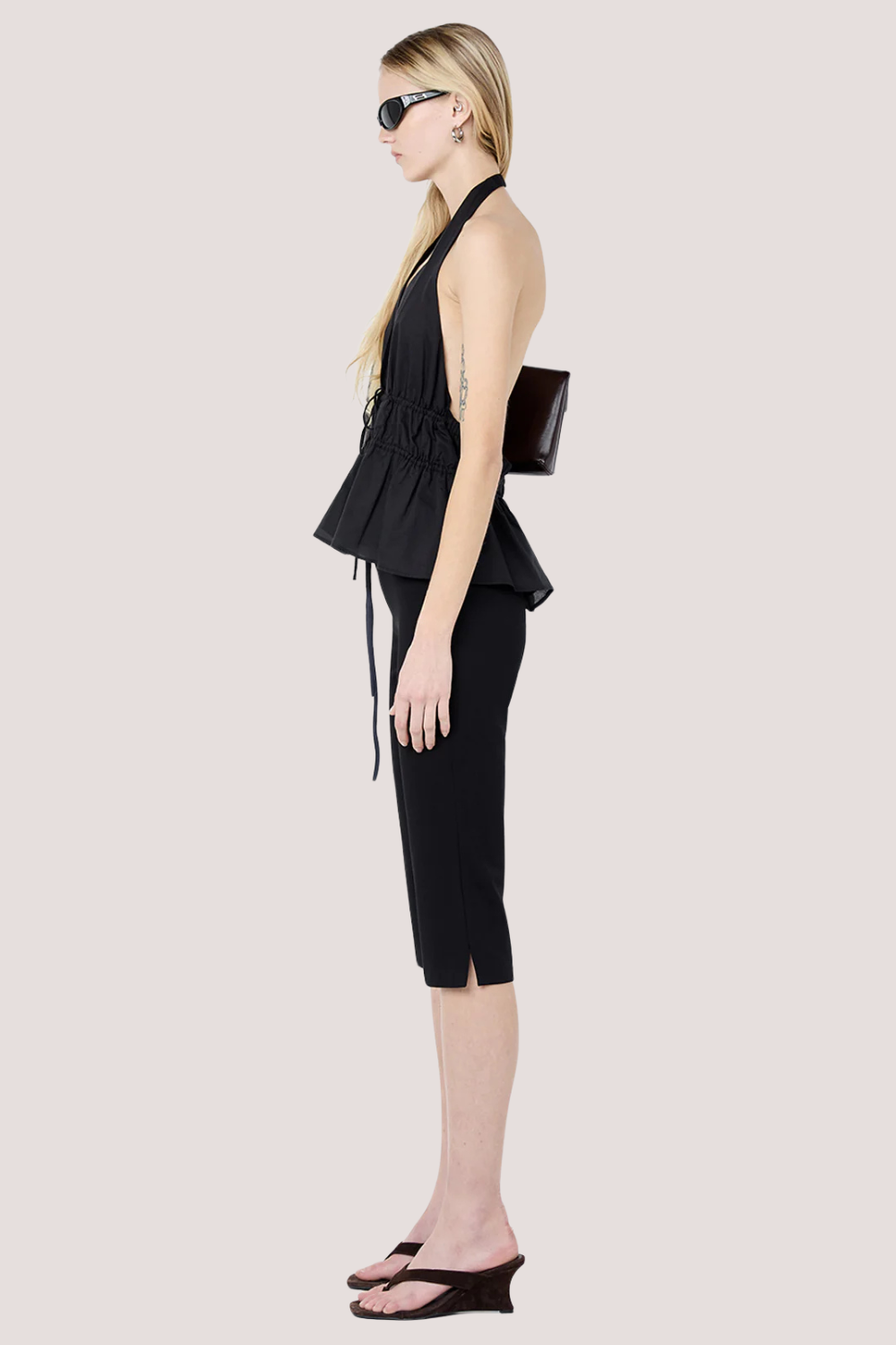 Dafine Capri Pant | Black