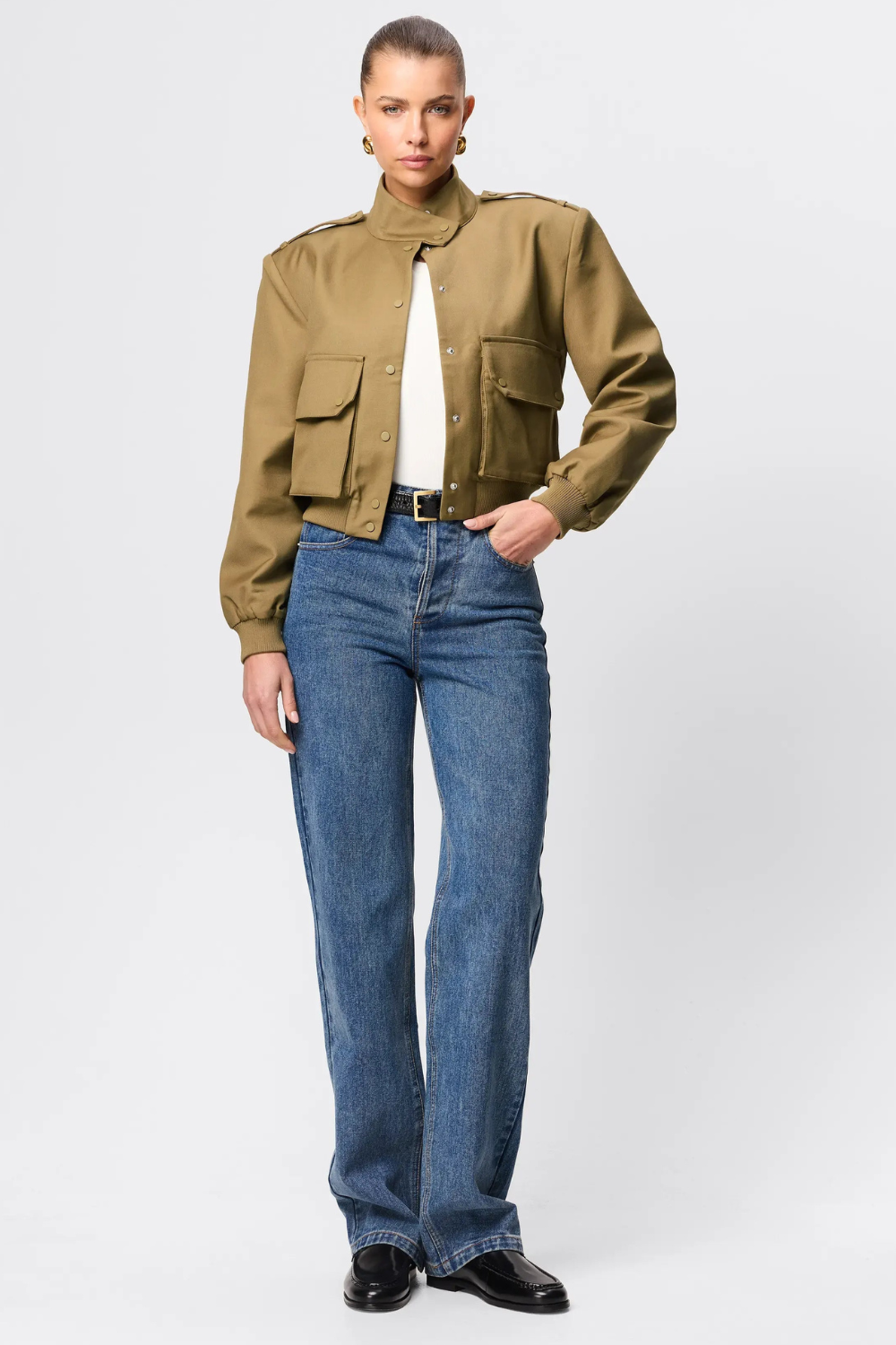 Knox Bomber | Olive