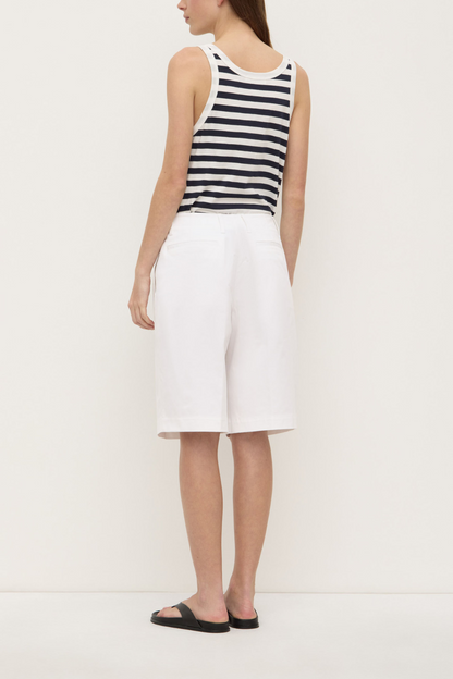 Ellen Cotton Twill Short | Vintage White