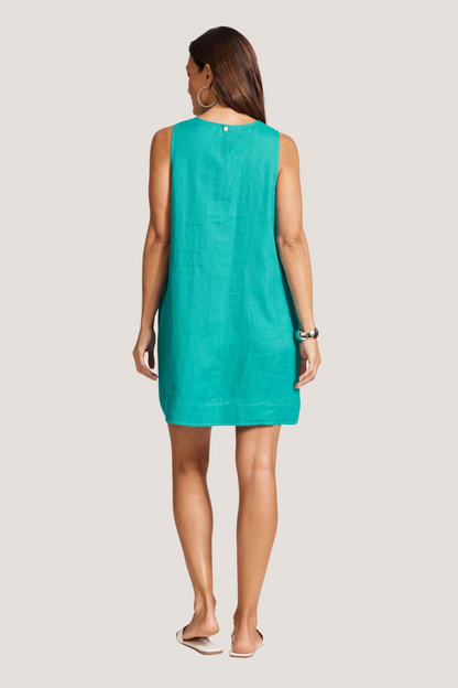 Miramar Tank Dress | Lagoon
