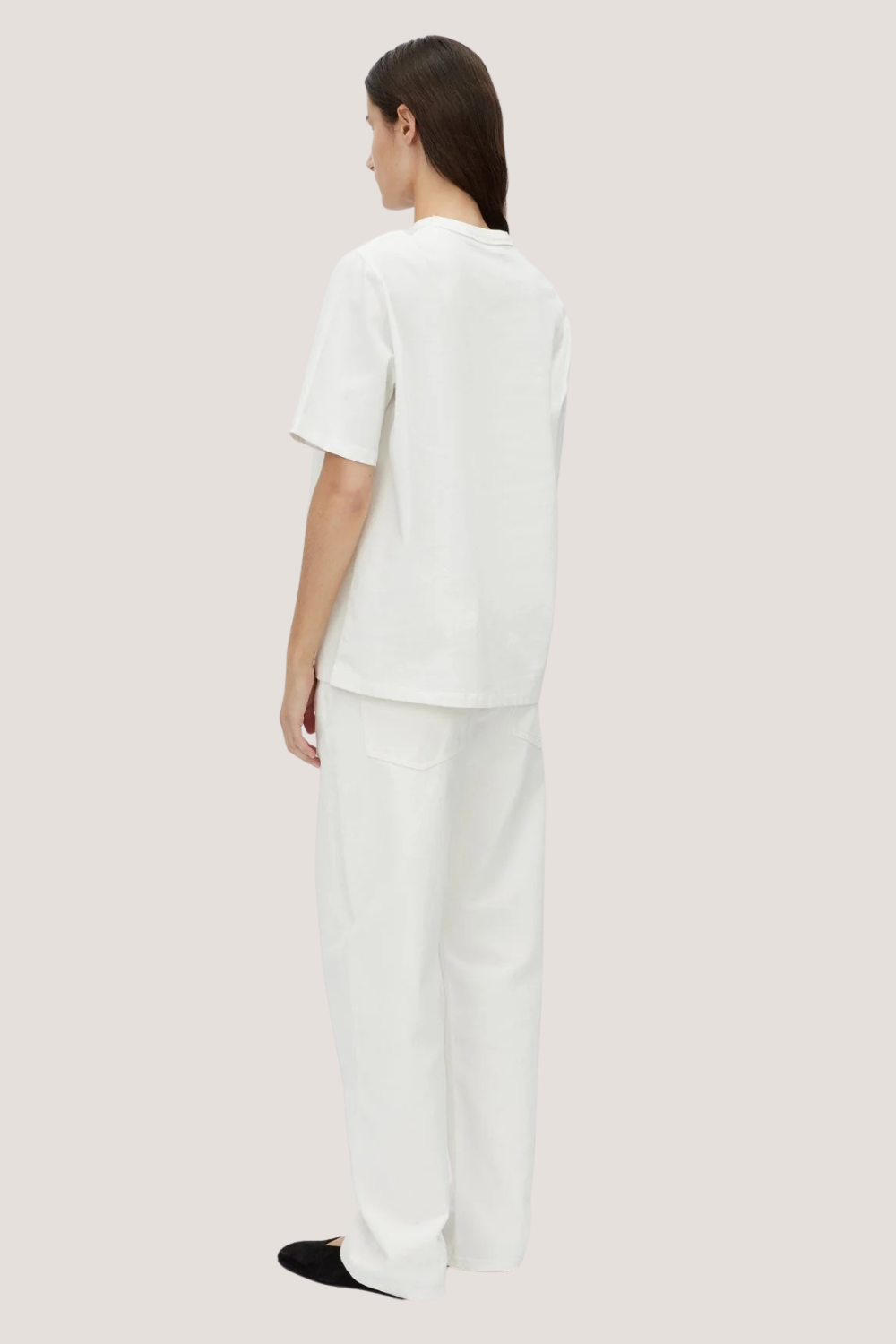 Rigel Logo Tee | Soft White