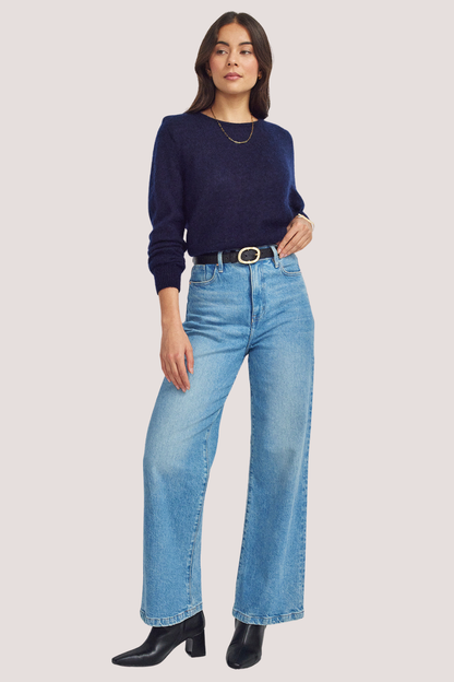 Muse Sweater | Deep Ocean
