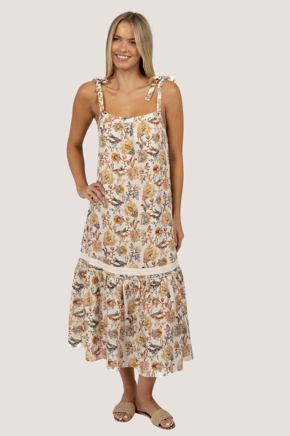 Juliette Dress | Kaffir Print