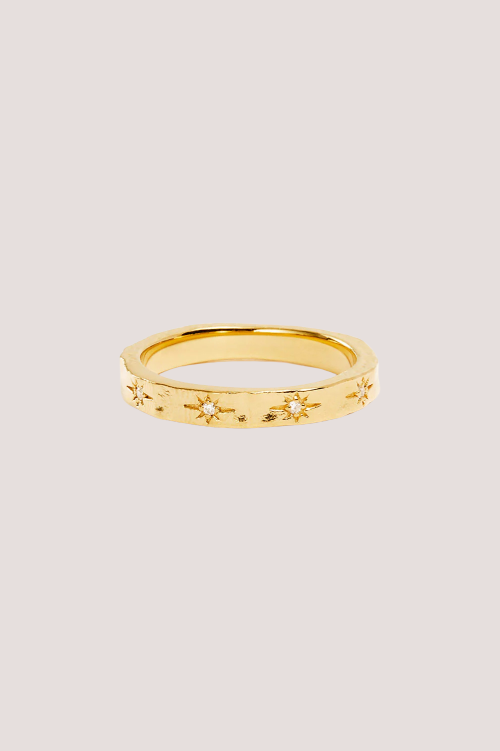 18k Gold Vermeil Stardust Ring