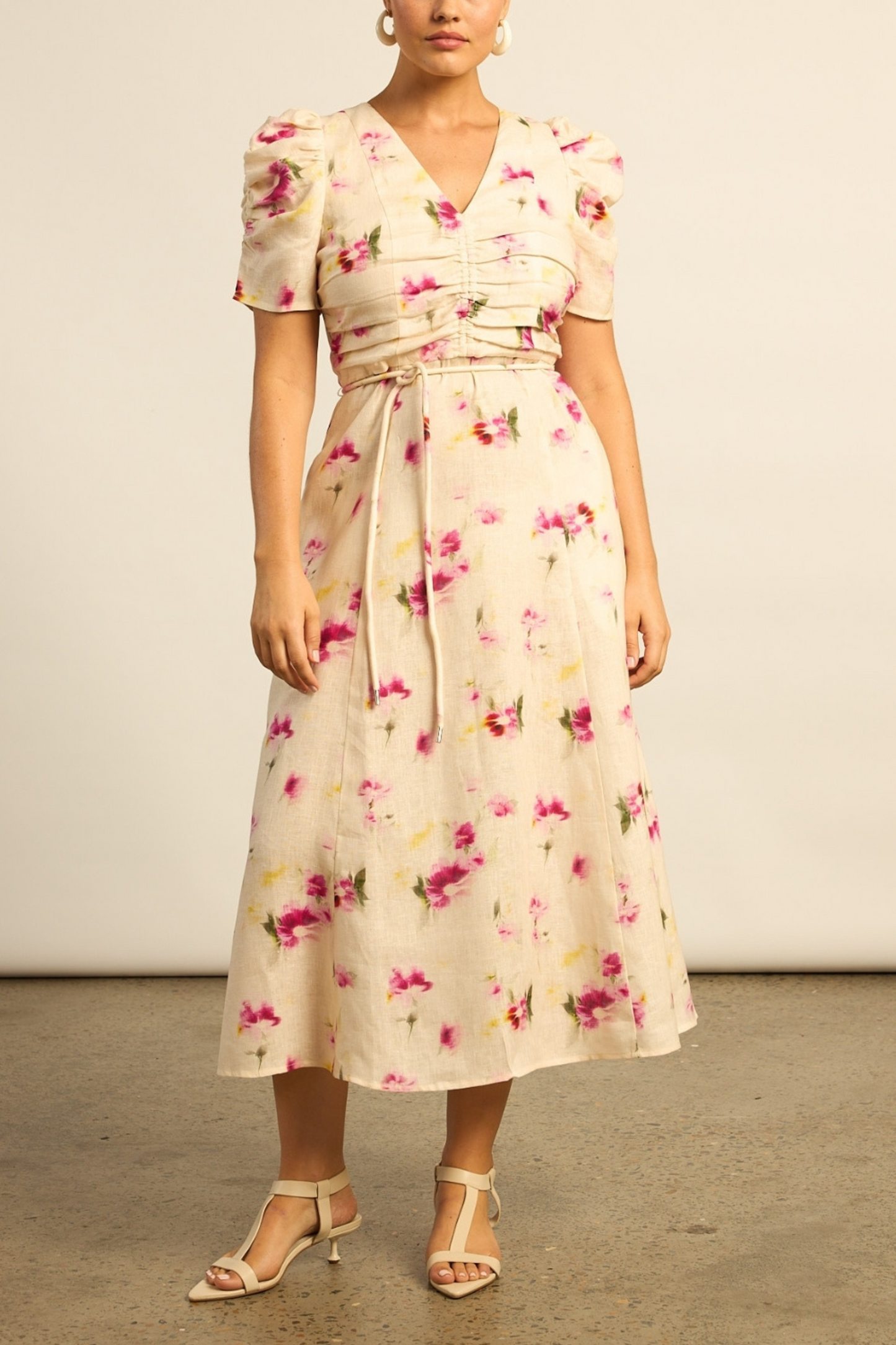 Glimmer Dress | Watercolour Bloom - PRE ORDER