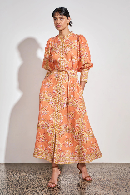 Enveope Dress | Marigold Glow