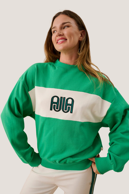 AJ Sweatshirt | Tropical Green