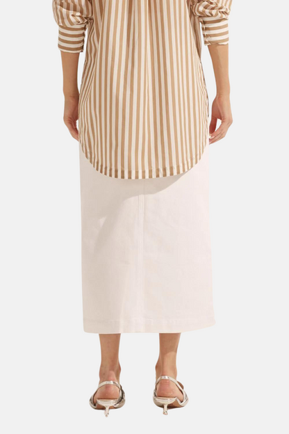 Meridian Skirt | Porcelain denim