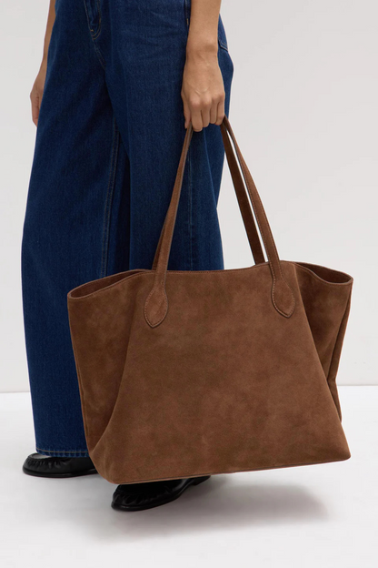 Olivia Suede Tote Bag | Armaro