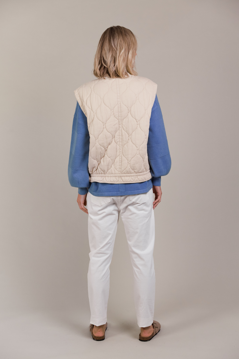 Pepi Vest | Ecru