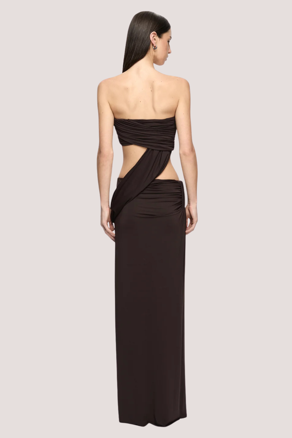 Niko Maxi Skirt | Drk Chocolate