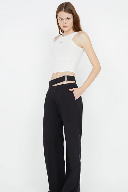 B+B Racer Tank | Ivory