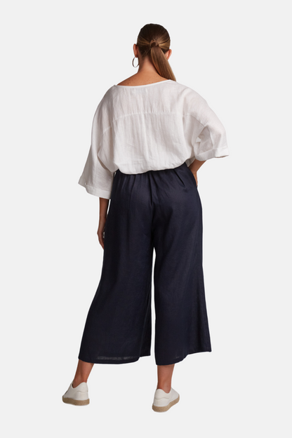 Studio Crop Pant | Navy