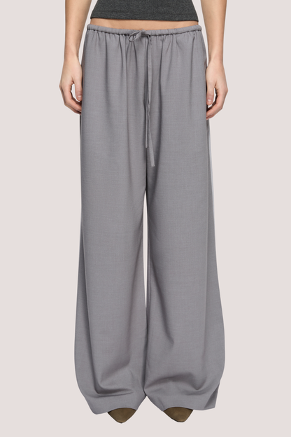 Zylan Drawstring Pant | Granite/Pale Grey