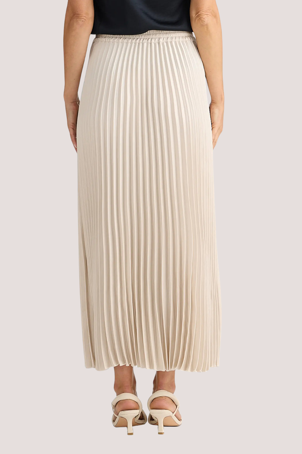 Alia Pleated Skirt | Sand
