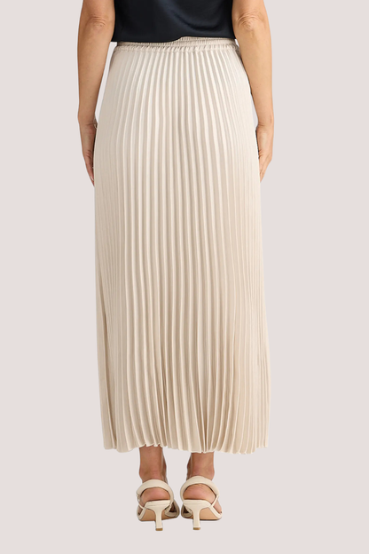 Alia Pleated Skirt | Sand