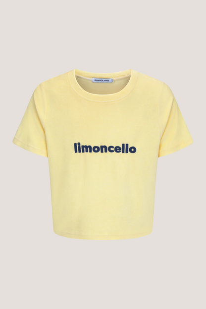 Limoncello Terry Tee | Lemon Cream