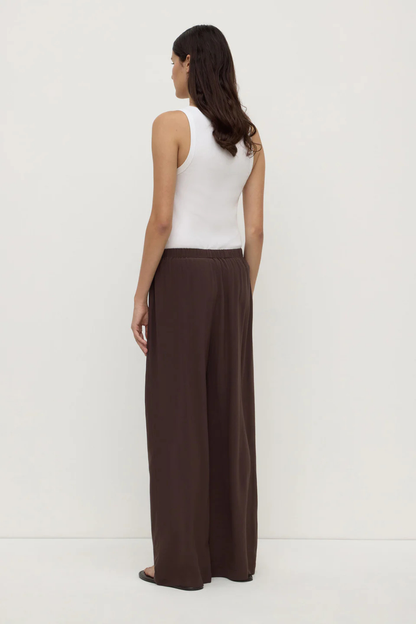 Betty Silk Pant | Ganache