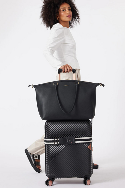 Roma Carry-All Black + Chain Print