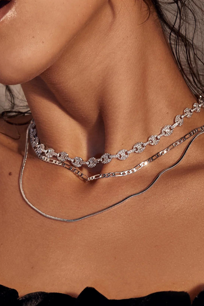 Cecilia Chain Necklace | Silver
