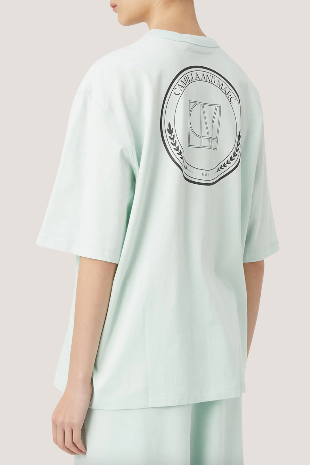 Wade Oversized Tee | Pale Mint