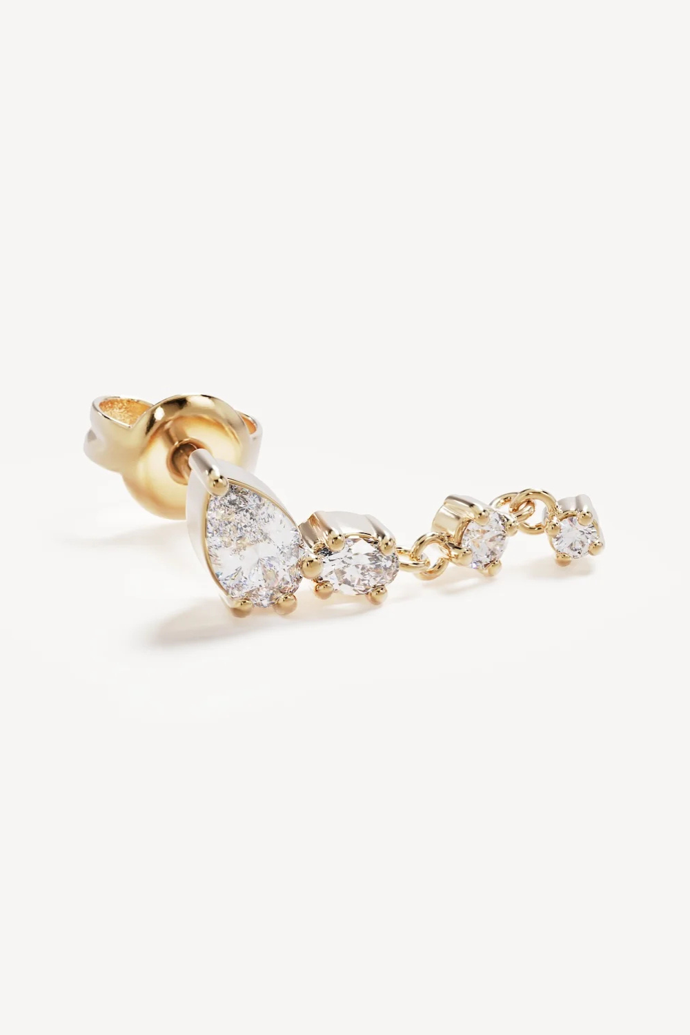 18k Gold Vermeil Guided By The Stars Drop Earrings