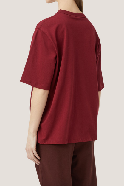 Monica Tee | Burgunday
