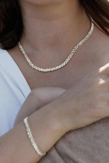 Mum Chain Necklace | Silver