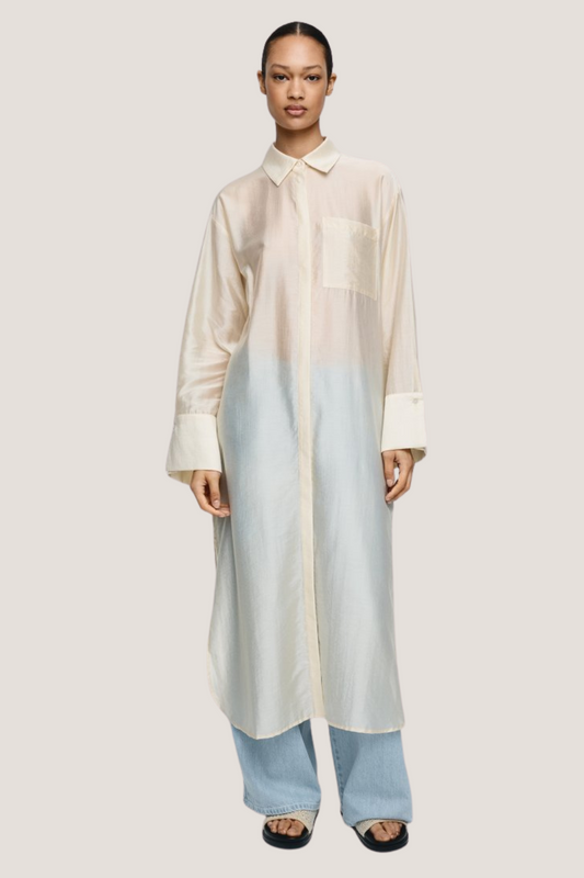 MSCH Denny Romina Long Shirt | Pistachio Shell