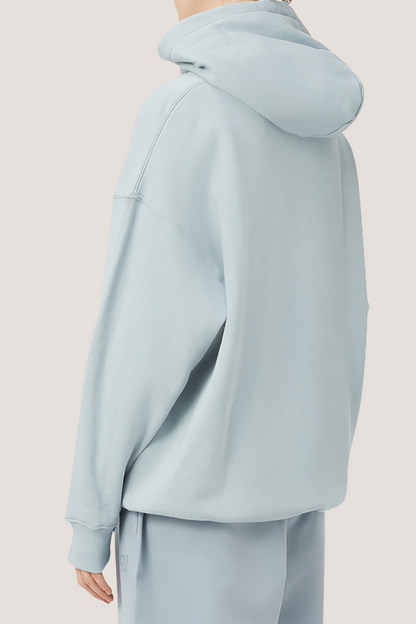 Grayson Logo Hoodie | Misty Blue
