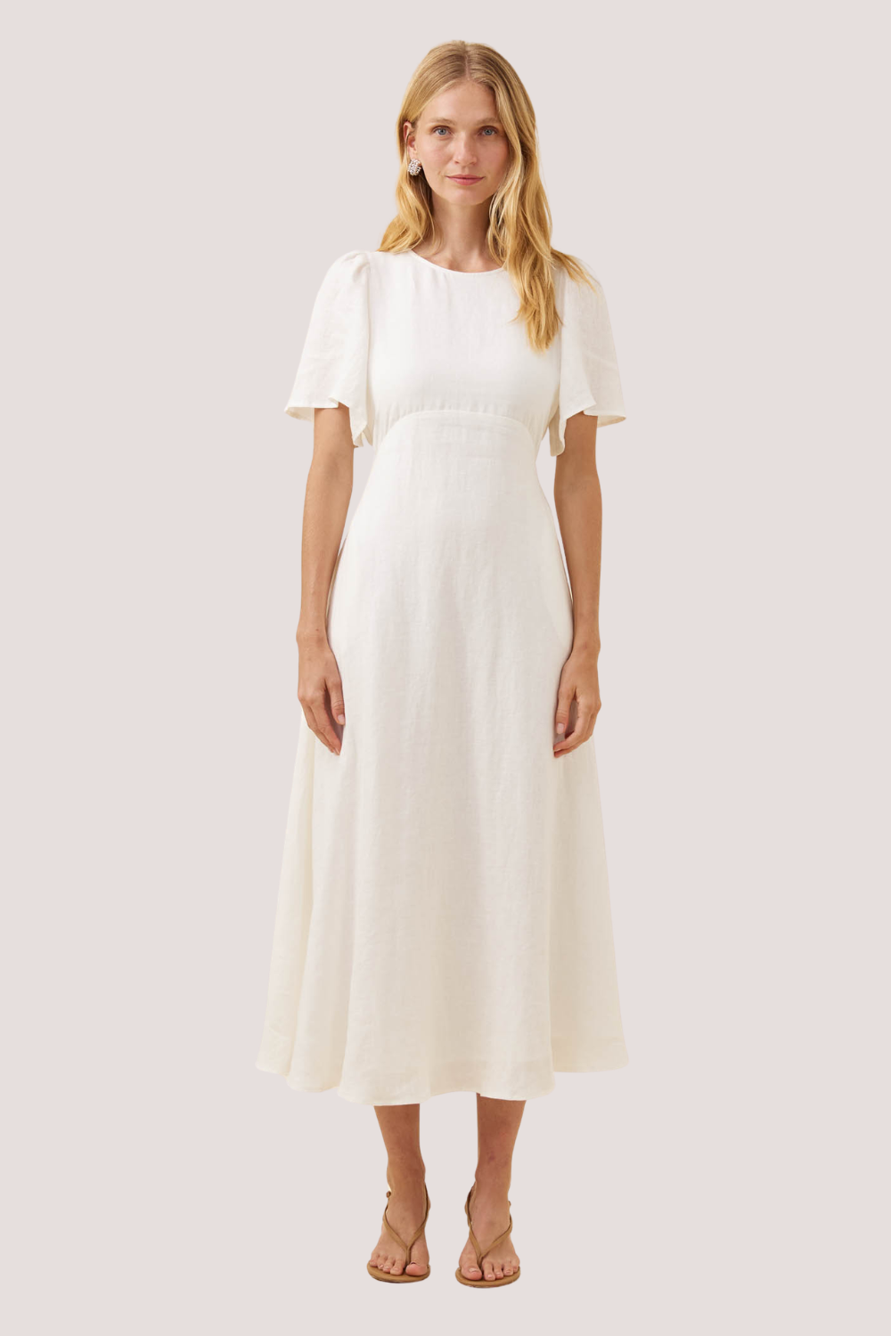 Anita Maxi Dress | White