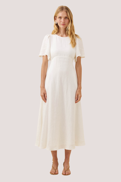 Anita Maxi Dress | White
