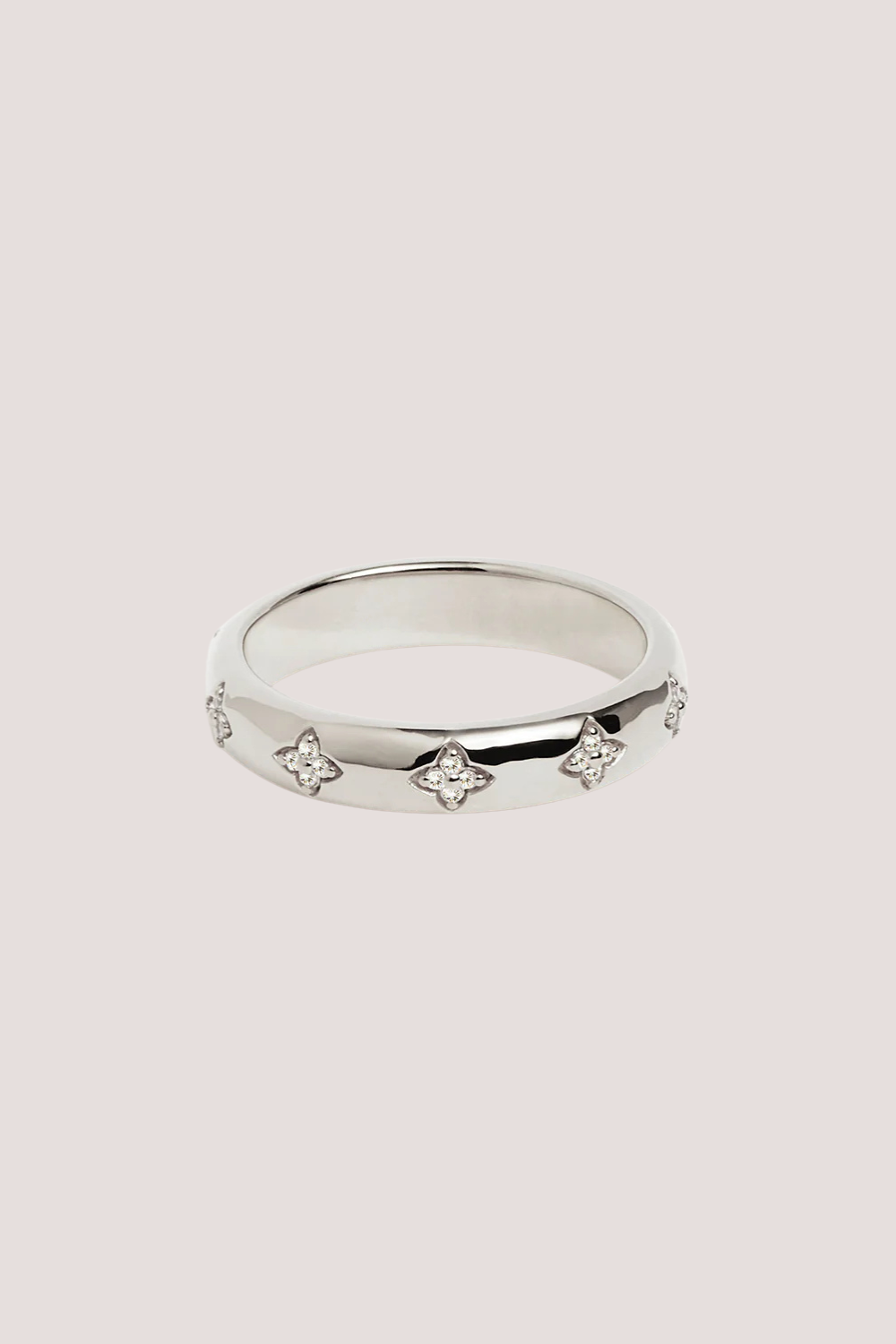 Sterling Silver Bloom With You Lotus Ring