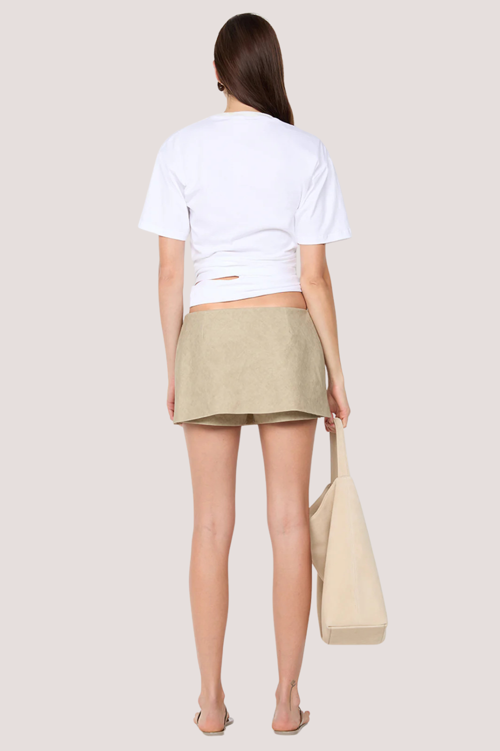 Cyprus Twist Tee | White