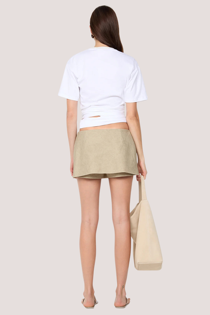 Cyprus Twist Tee | White