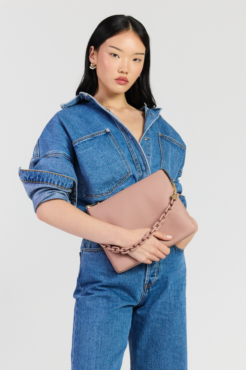 Matilda Crossbody Rosewater + Tonal Chain