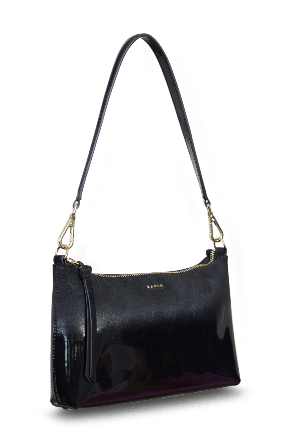Haven Shoulder Bag | Black Dipped