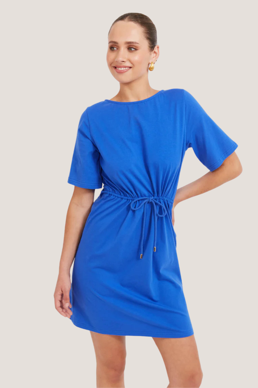 Jardin Tshirt Dress | Azul