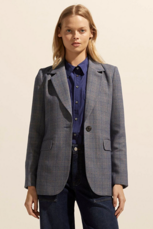 Scout Jacket | Sapphire Check