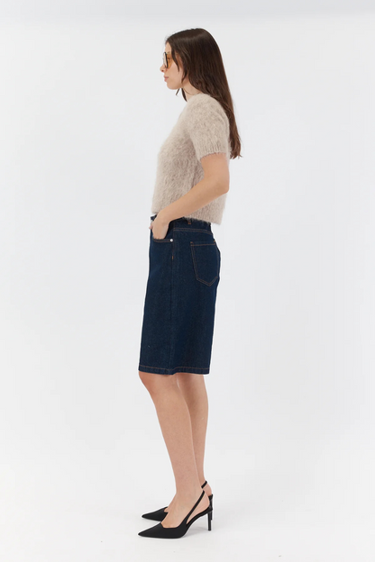 Elly Cropped Cardigan | Oat