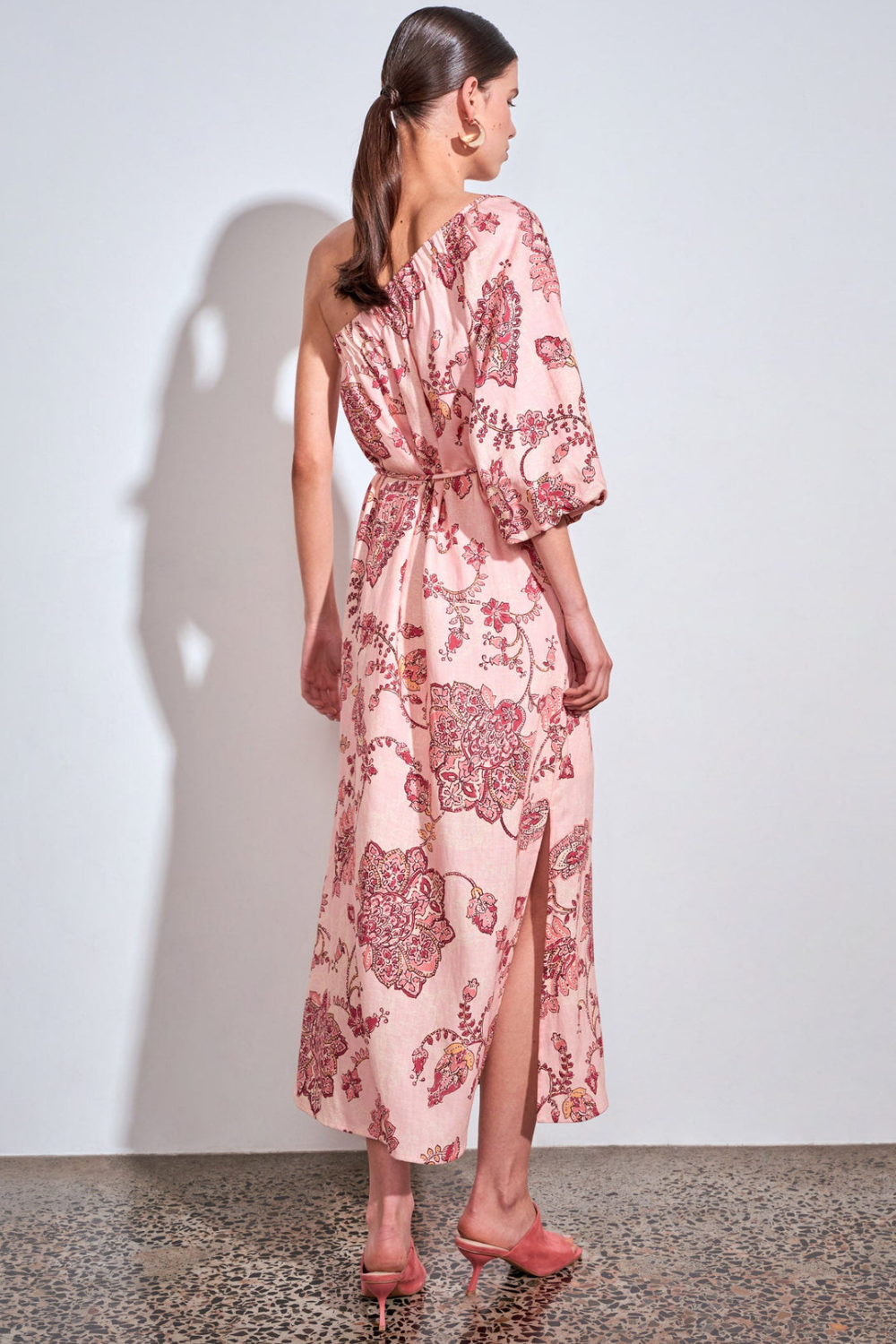 Silhouette Dress | Peony Paisley