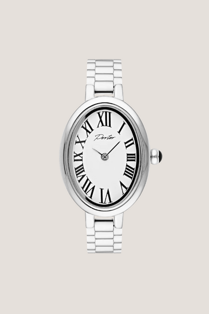 Baby Link Watch | White Gold