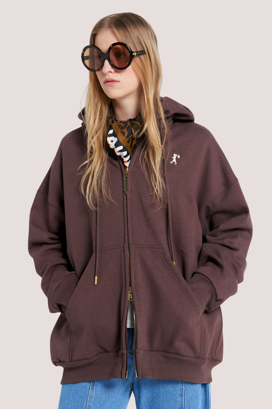 Oversized Hoodie | Chocolate Brown