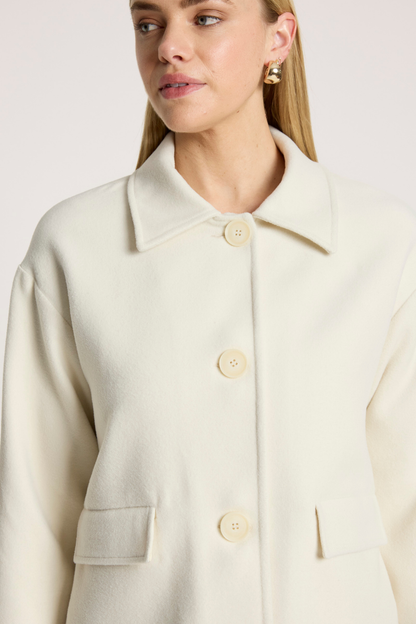 Wanderer Crop Jacket | Ecru