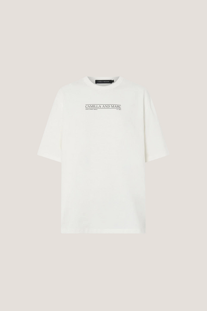 Rigel Logo Tee | Soft White