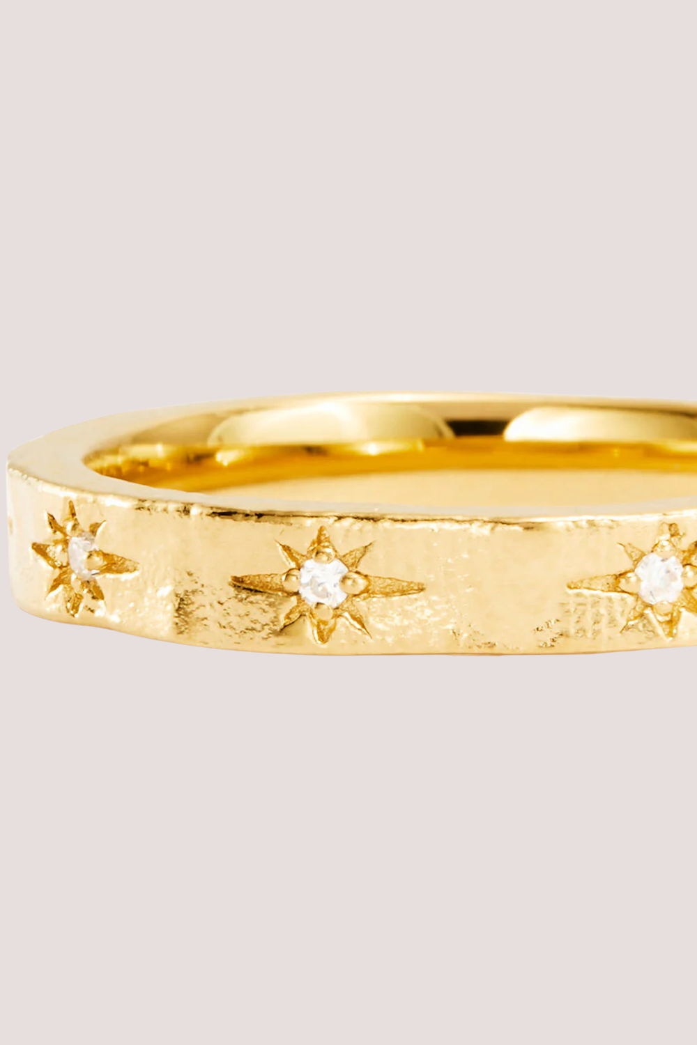 18k Gold Vermeil Stardust Ring