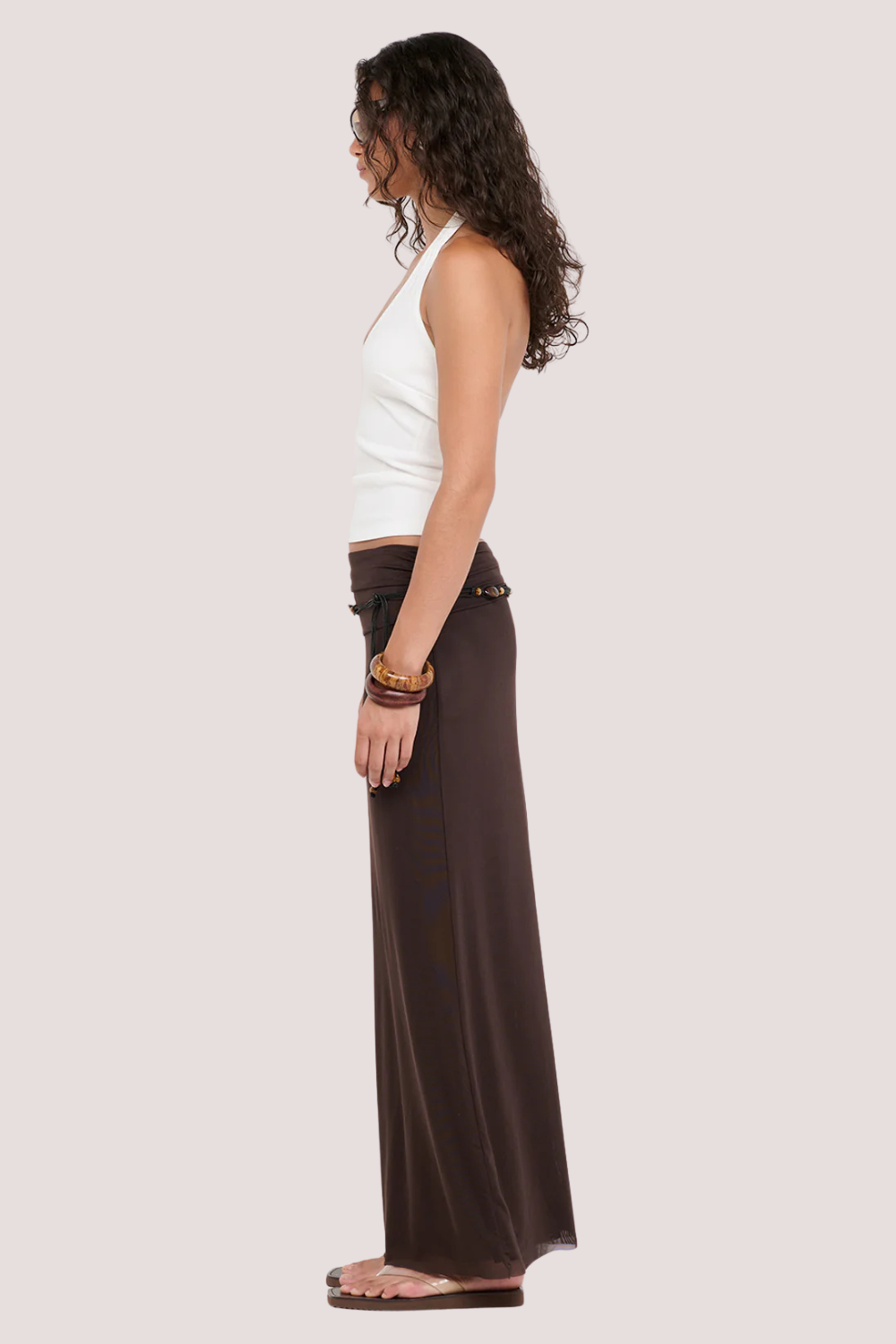 Eva Maxi Skirt | Dark Chocolate