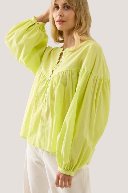 Aurora Button Blouse | Pomelo