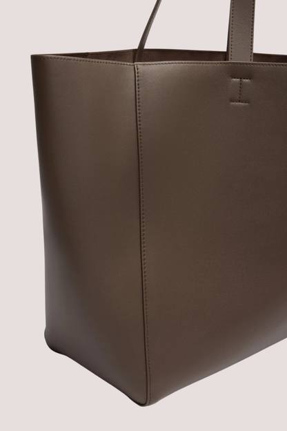 Marina Leather Tote | Walnut