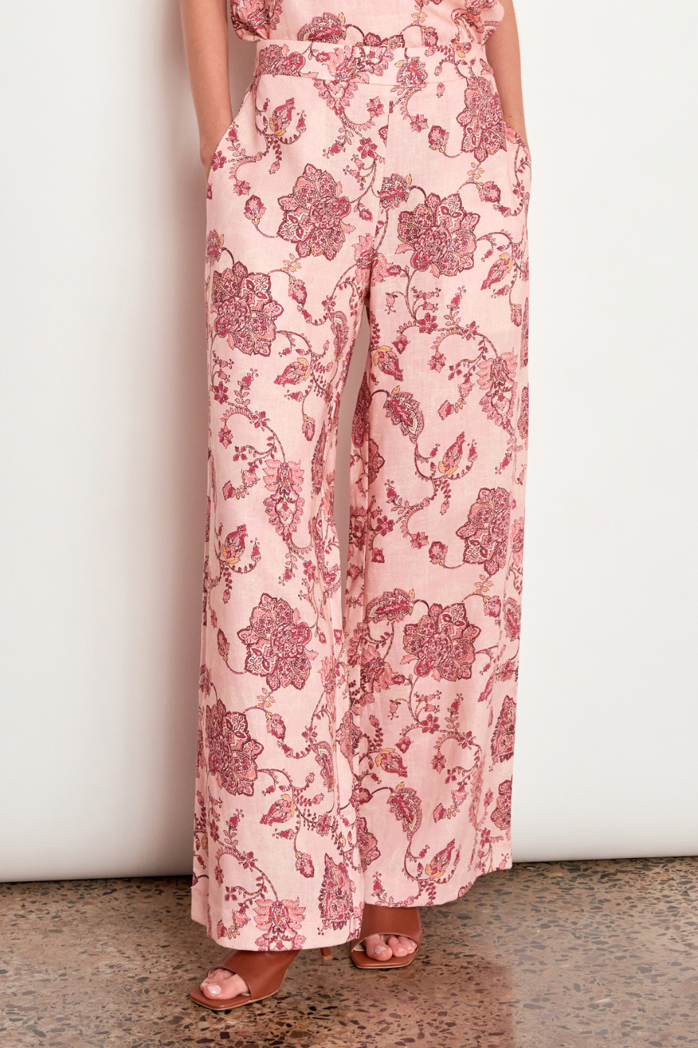 Phase Pant | Peony Paisley